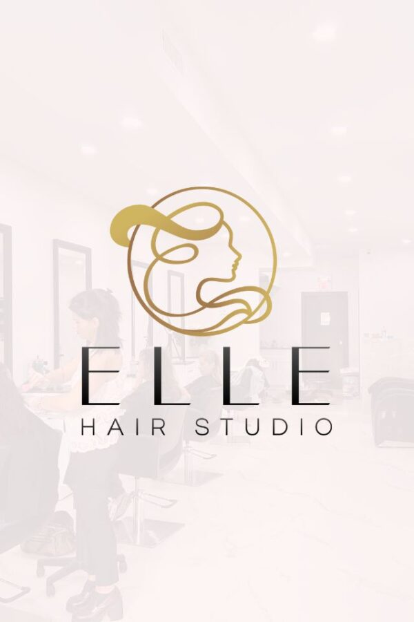 Website Elle Hair Studio - Crown Marketers