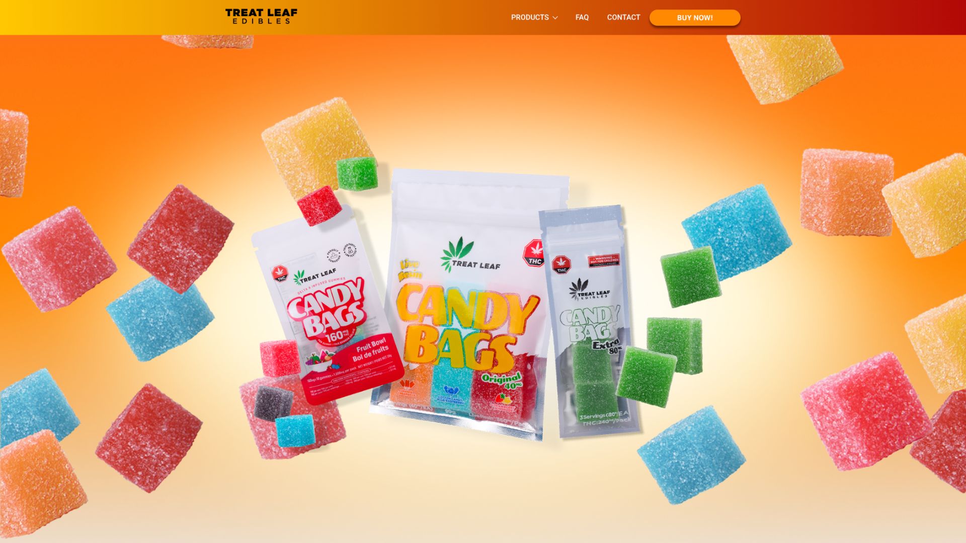 Treat Leaf Website Sample