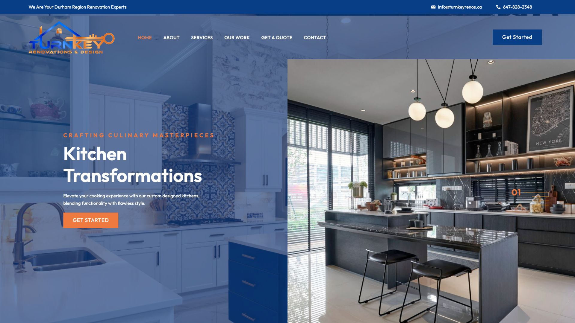 Turn Key Reno Website Sample
